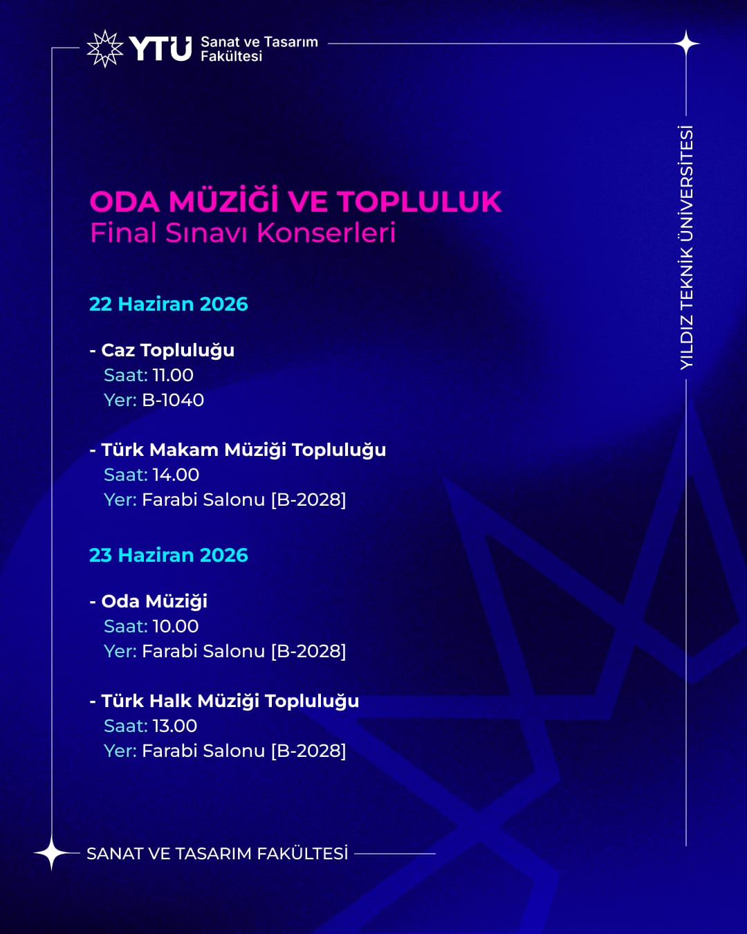 Oda Müziği ve Topluluk 2026